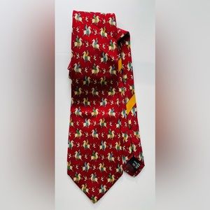 Salvatore Ferragamo silk tie